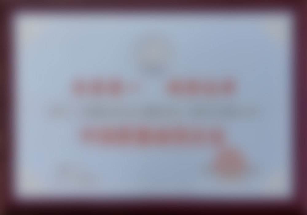 Certificate of Honor